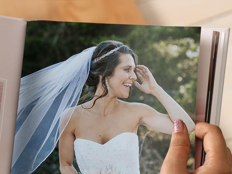 design a wedding album