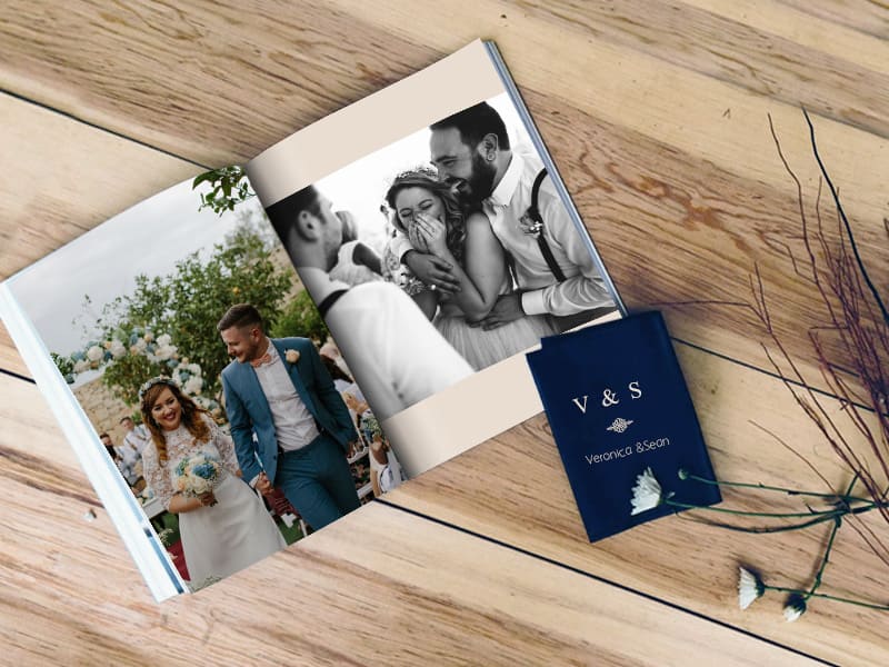 Create wedding albums