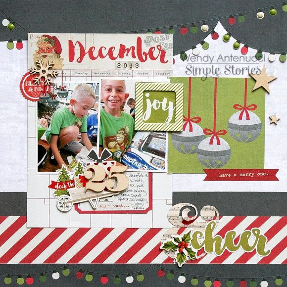 Christmas Scrapbook Ideas