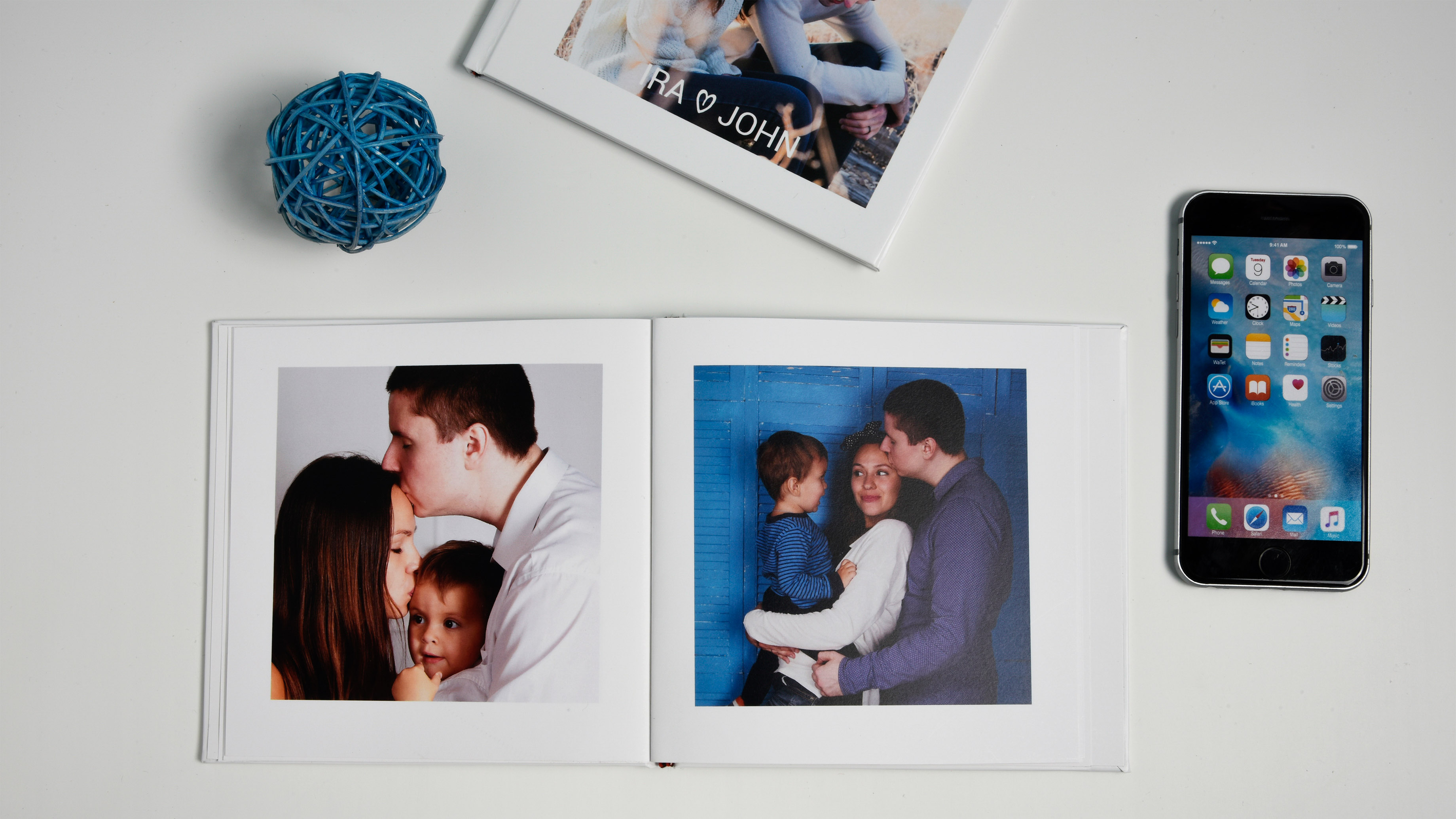 Create family photobooks