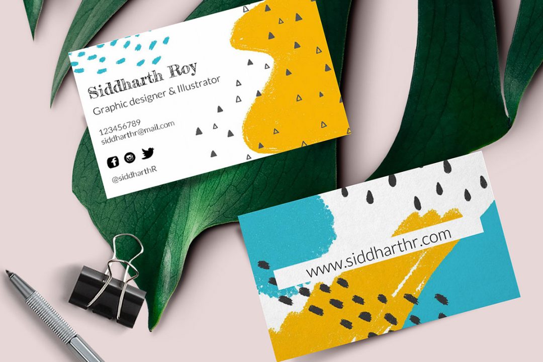 8 Ideas To Create Stunning Business Card Design Photojaanic