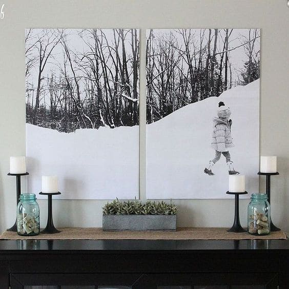 Wall Photo Split Ideas