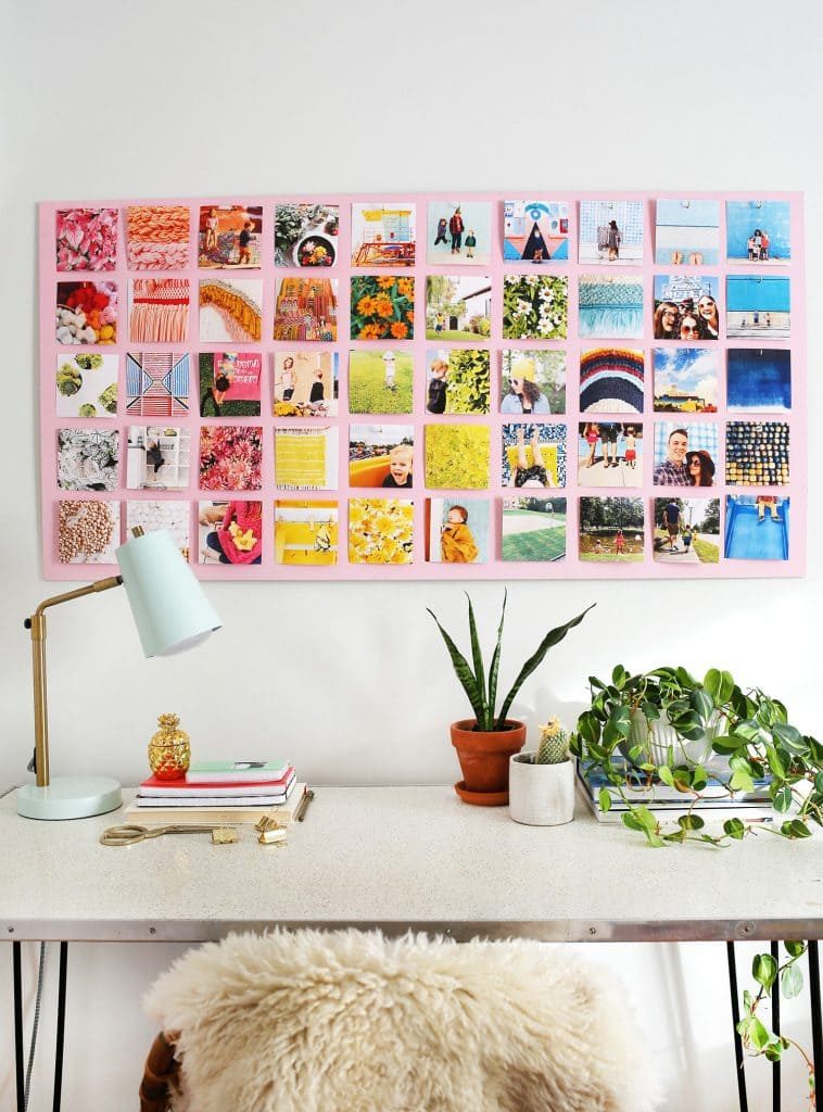 21 Creative Diy Photo Wall Ideas Any Budget Photojaanic - Photo Wall Ideas Without Frames