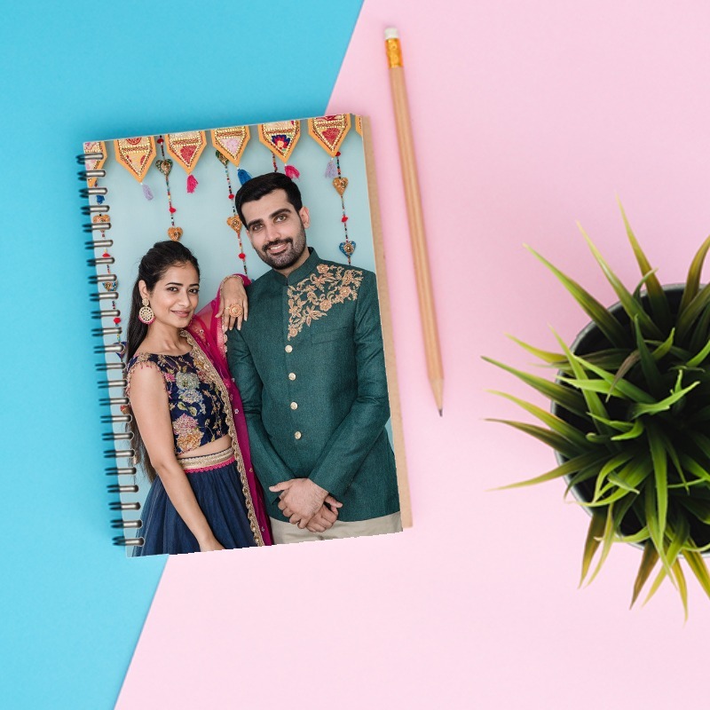 customise photo note books online