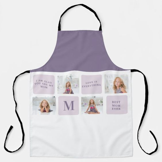 Custom mothers day apron 