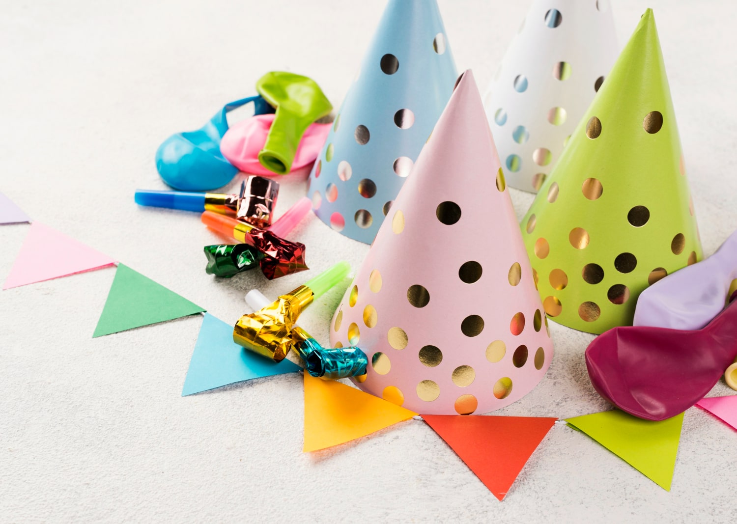 DIY Party Hat Station: Fun-filled home birthday decor