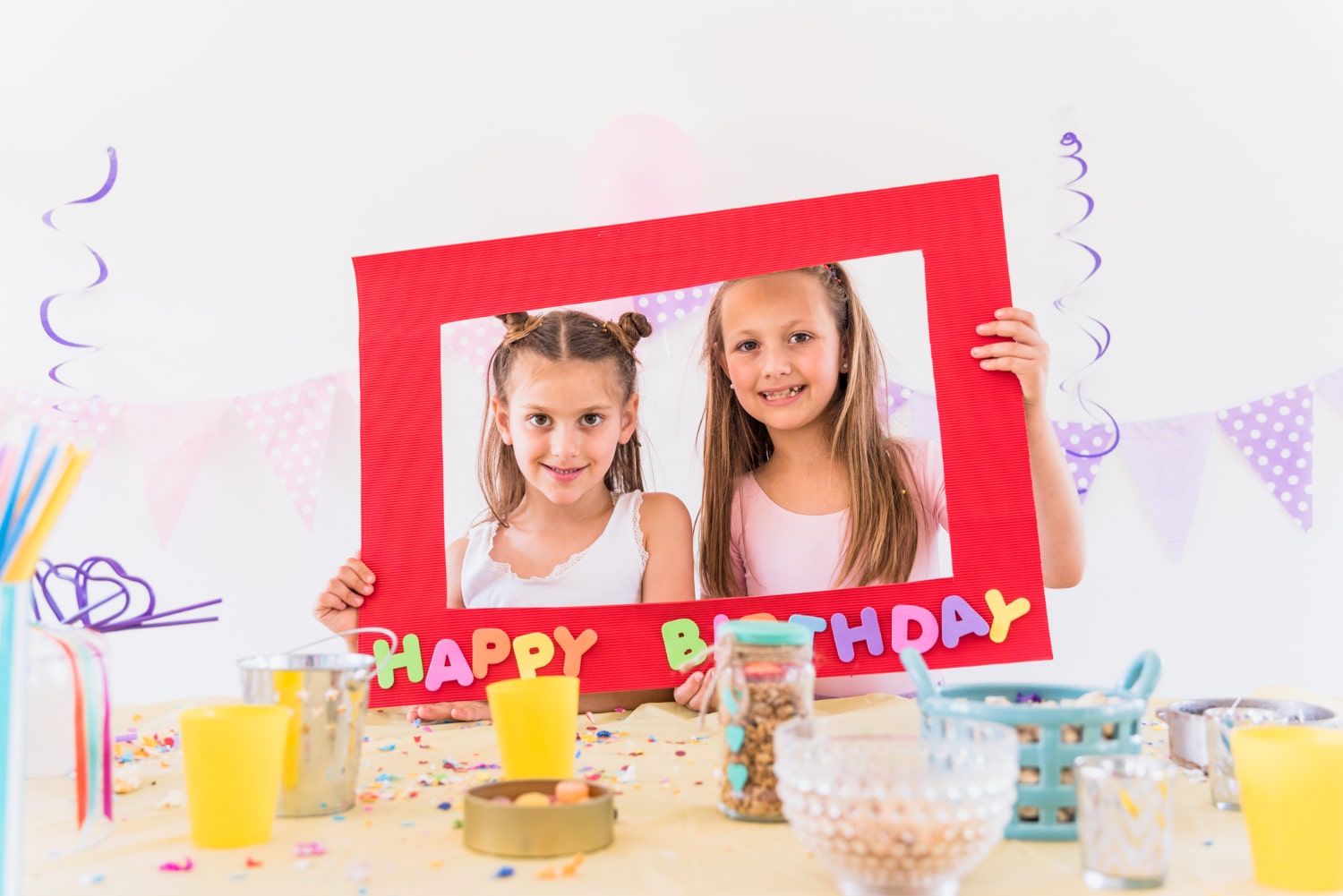 DIY Photo Booth: Capture memories with fun home birthday decor