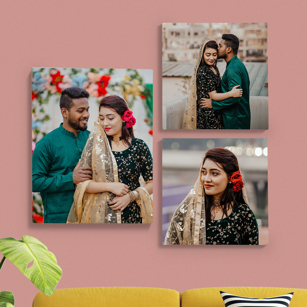 Cherish memories with personalized marriage photo frames featuring your favorite couple.