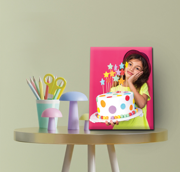 Great for personalized table photo frames as a gift idea.