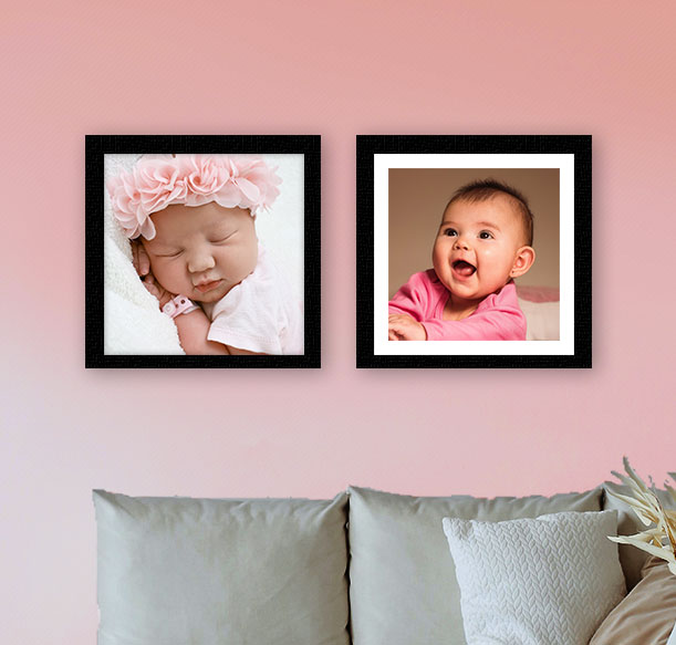 Personalized Baby Shower Wall Photo Frame Ideas for Gift.