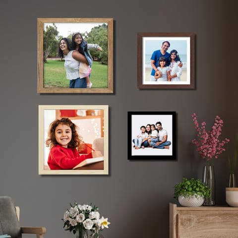 Unique photo frame for birthday gift.