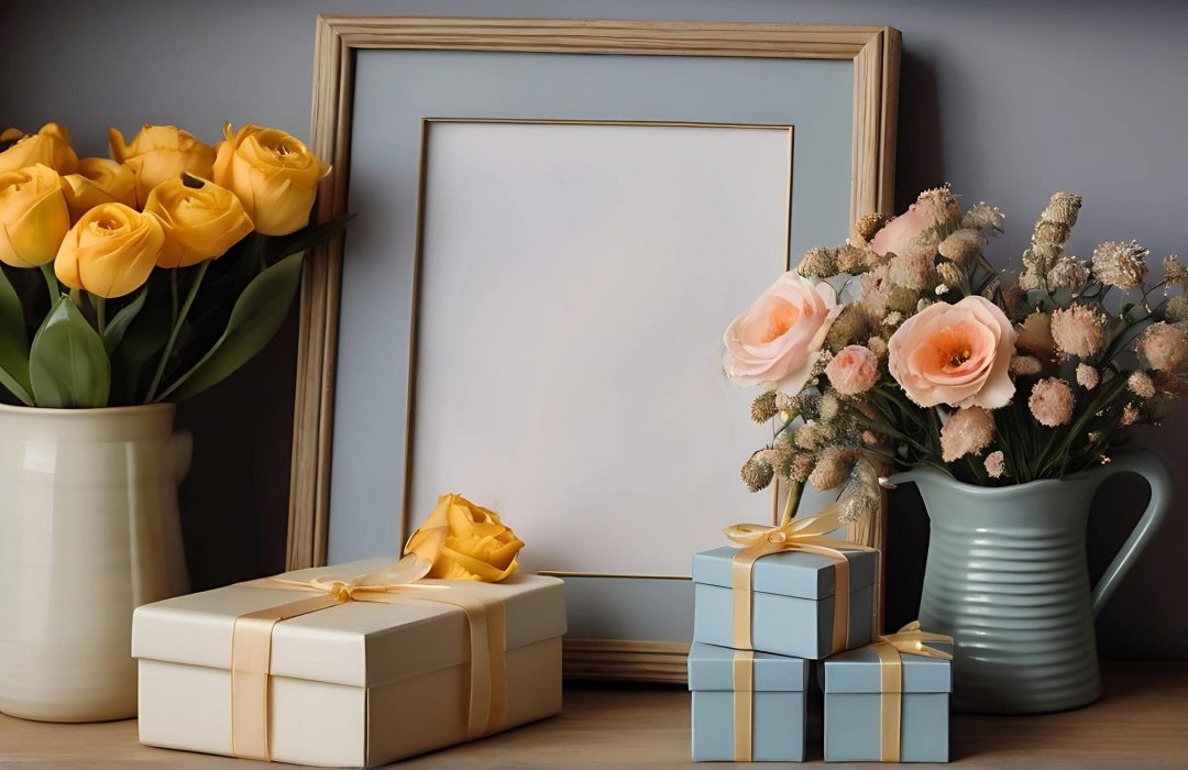 Photo and frame gift ideal for birthday surprises