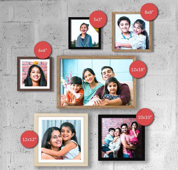 Explore Photojaanic’s diverse selection of wall photo frames, your go-to destination for photo frames online in India.