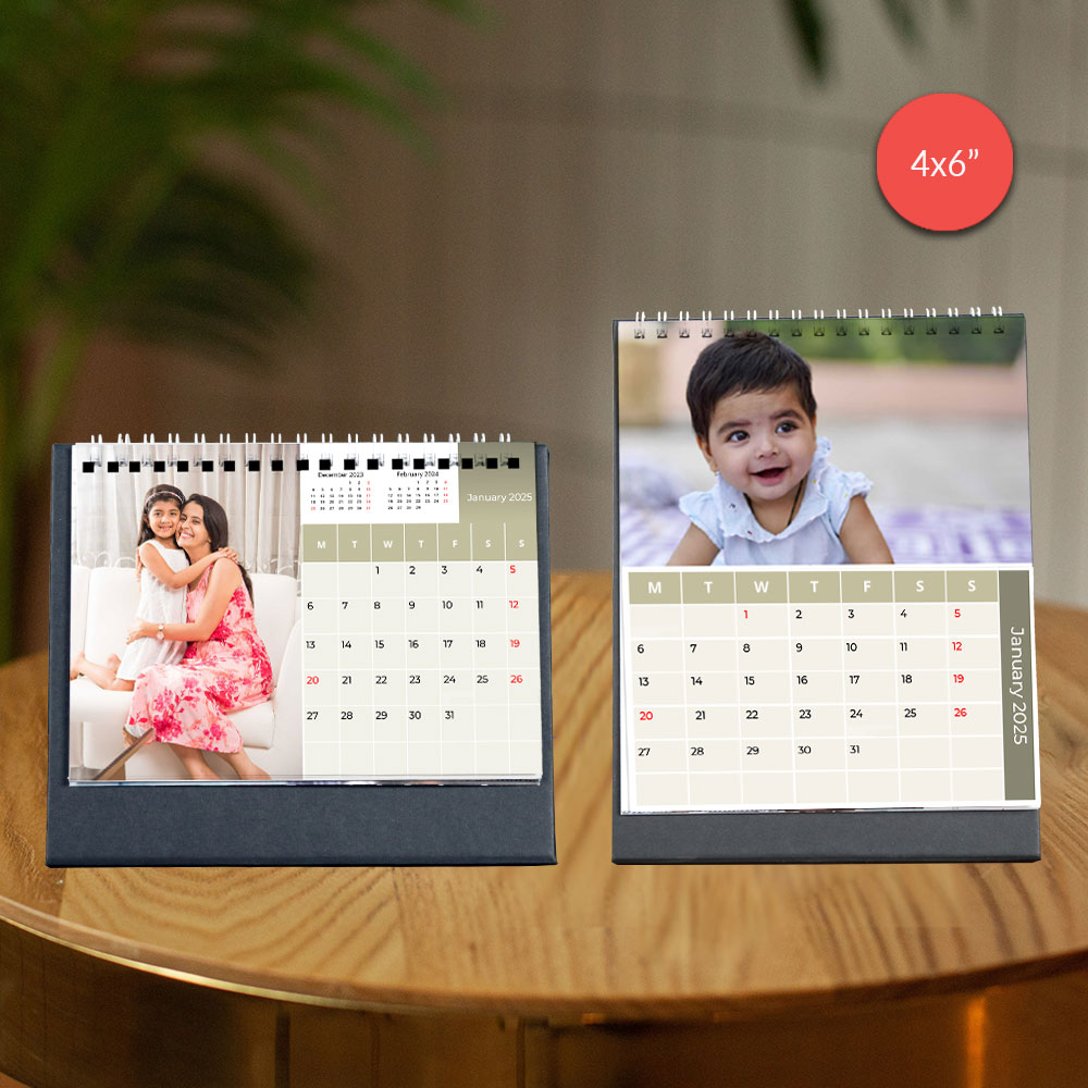 Desk calendar 2025