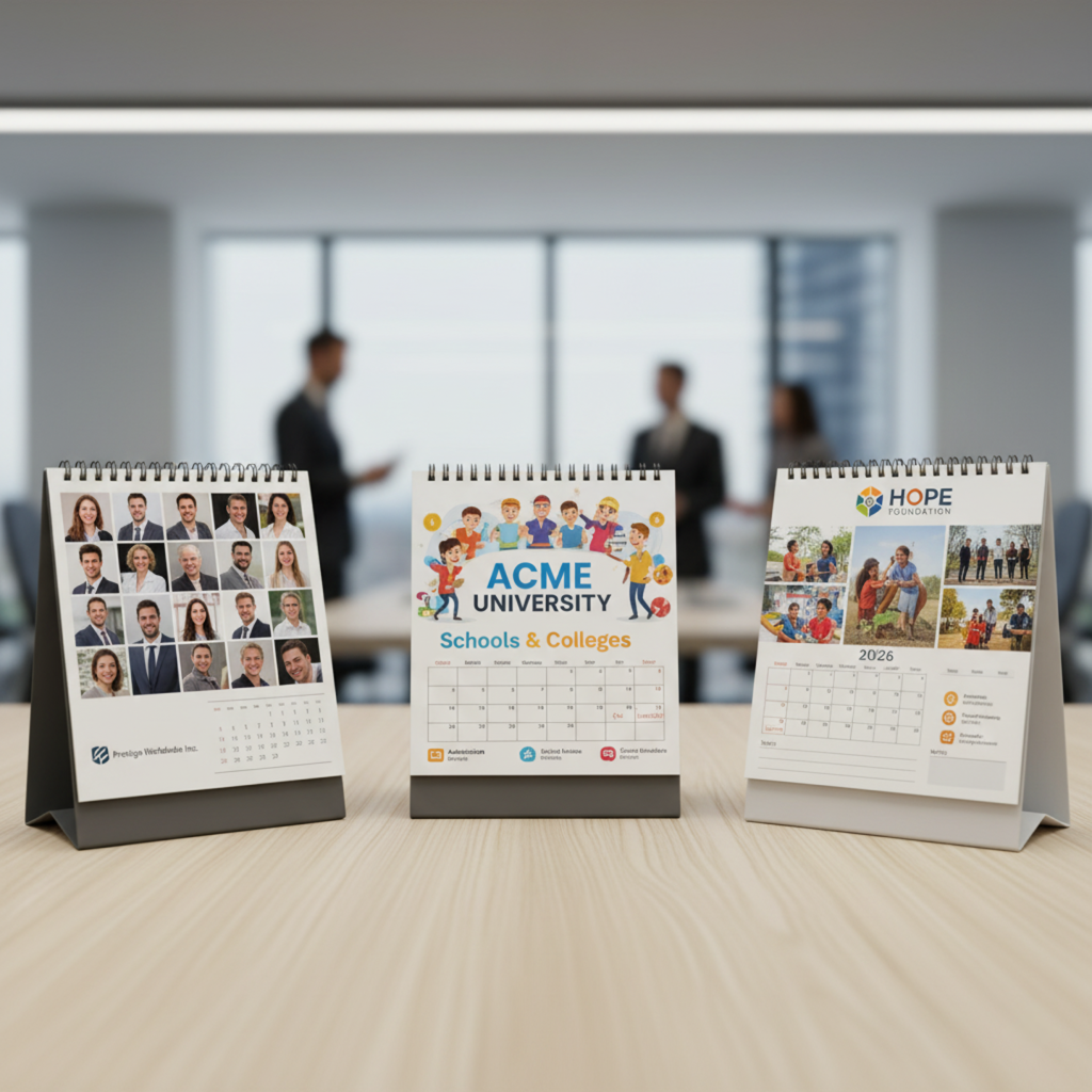 Corporate Bulk Calendars | Customizable Photo Calendars for Business Branding and Gifting