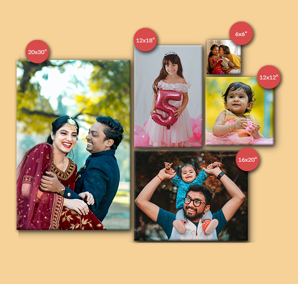 Customized premium canvas prints are the perfect style statement for your home or workplace