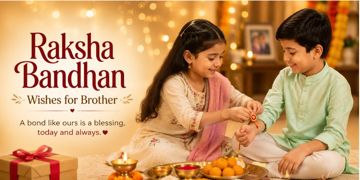 Personalised Raksha Bandhan message ideas for siblings