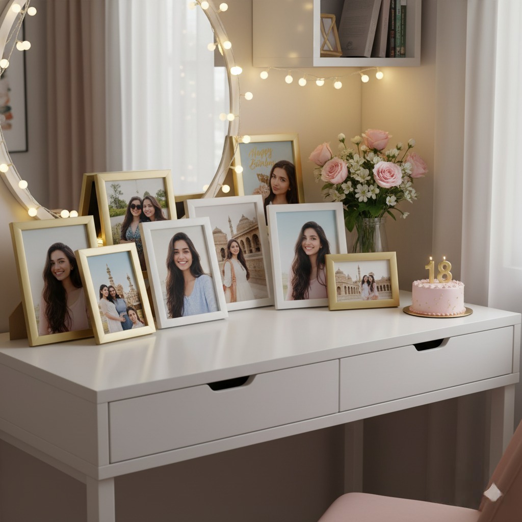 Classic photo frames elegant 18th birthday gifts for girls from Photojaanic