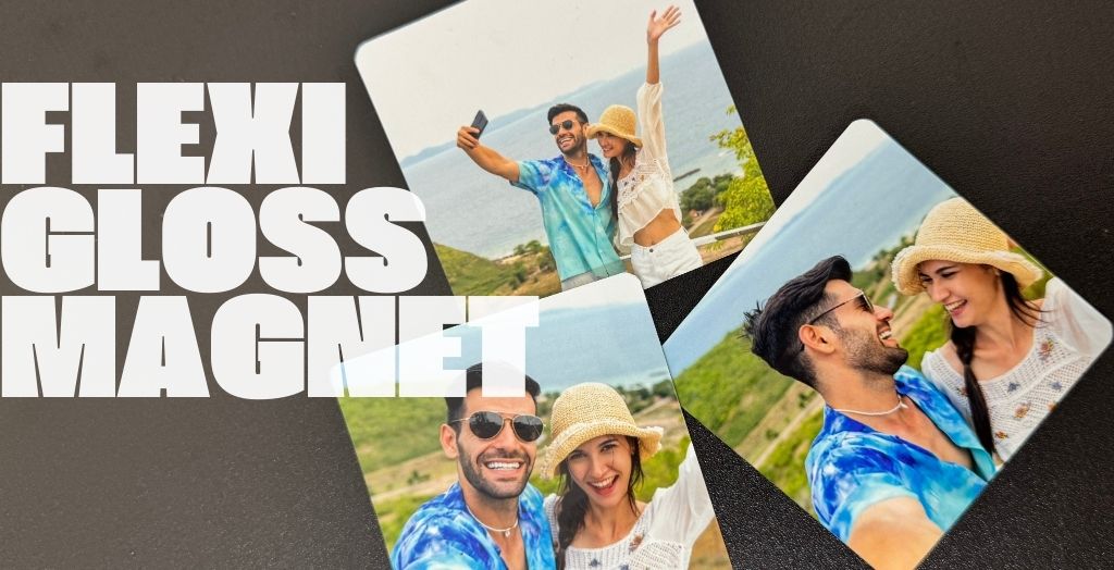 Flexi Gloss Magnet custom photo magnets with high colour vibrancy and premium gloss finish