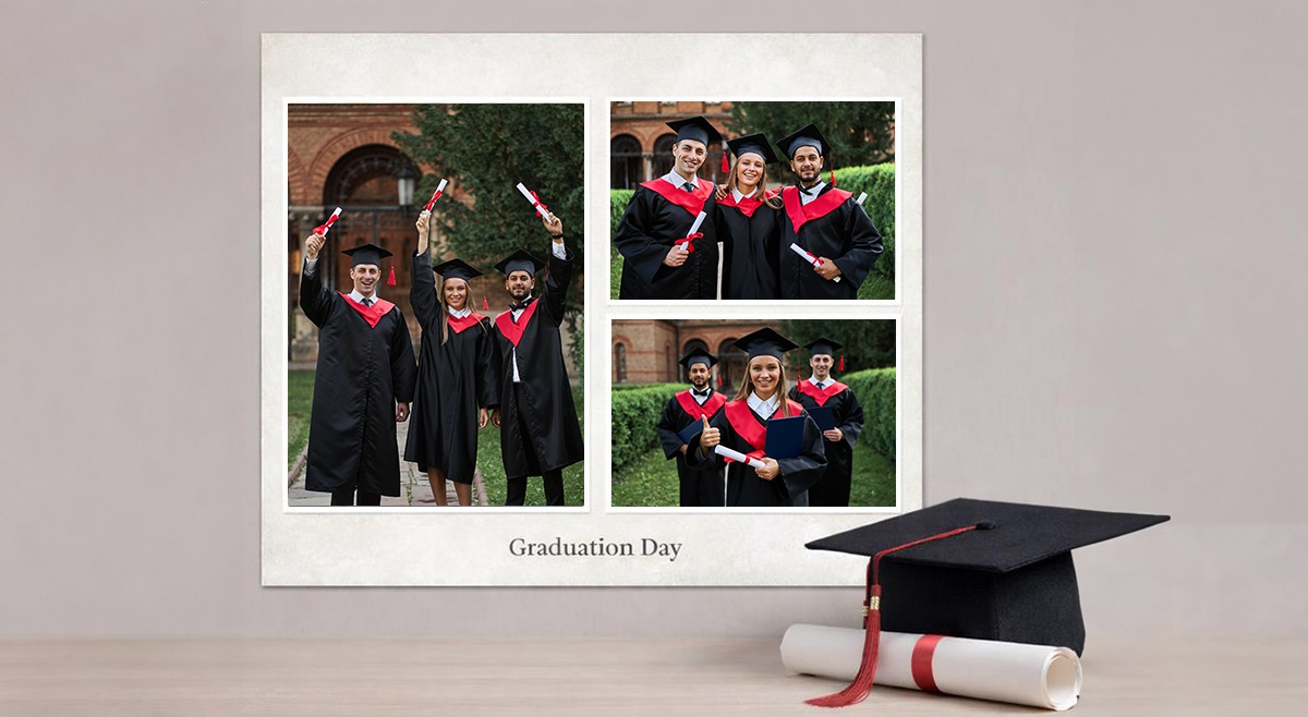 Graduation collage poster printing for schools in India 2026