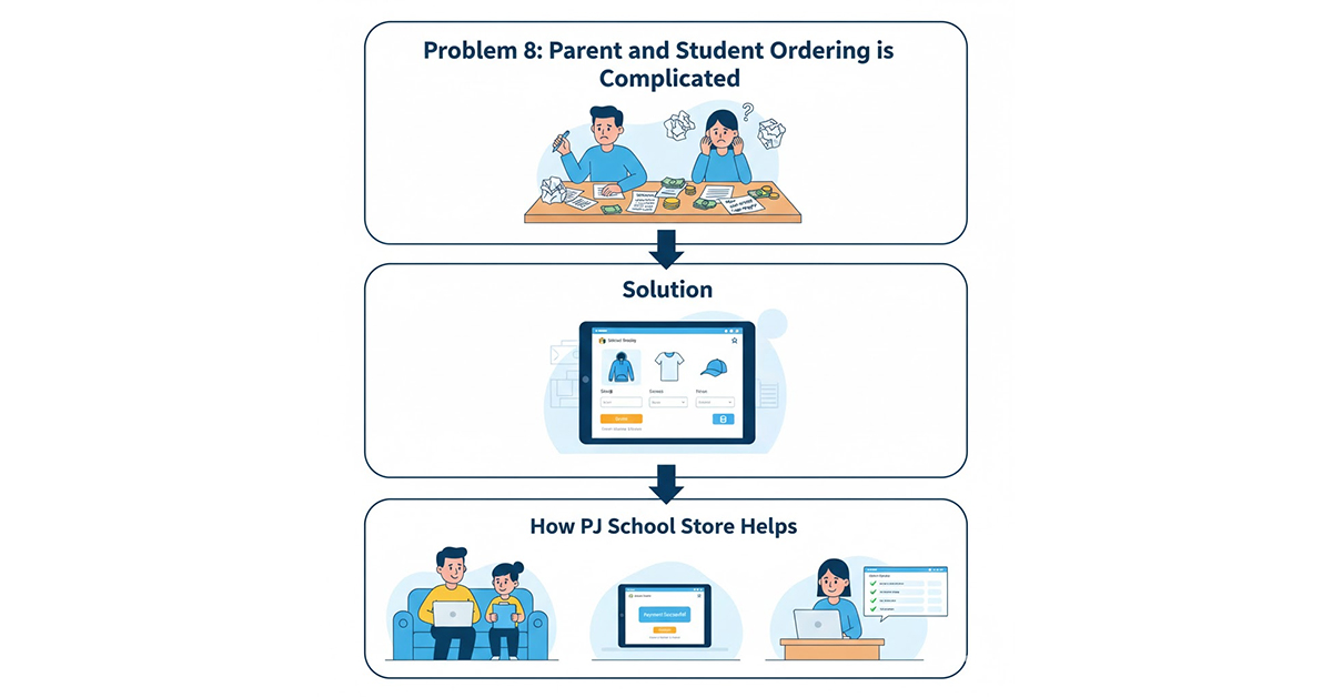  Parents order uniforms and sports team merch online with sizes, payments, and home delivery