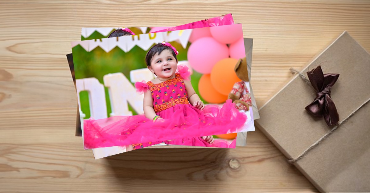 baby first year photo timeline display for 1st birthday party decoration ideas