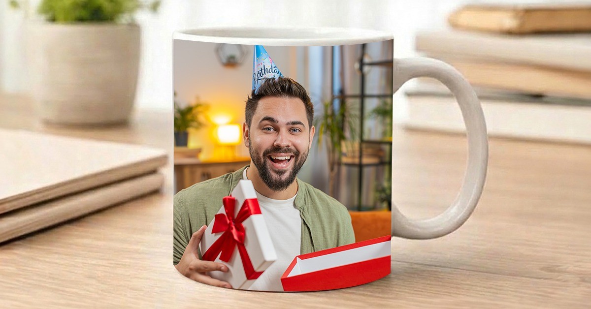 bf ko kya gift de photo mug birthday gift idea