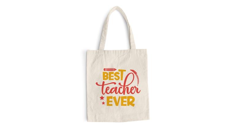  personalized tote bag gift for teachers useful and stylish teachers day gift idea
