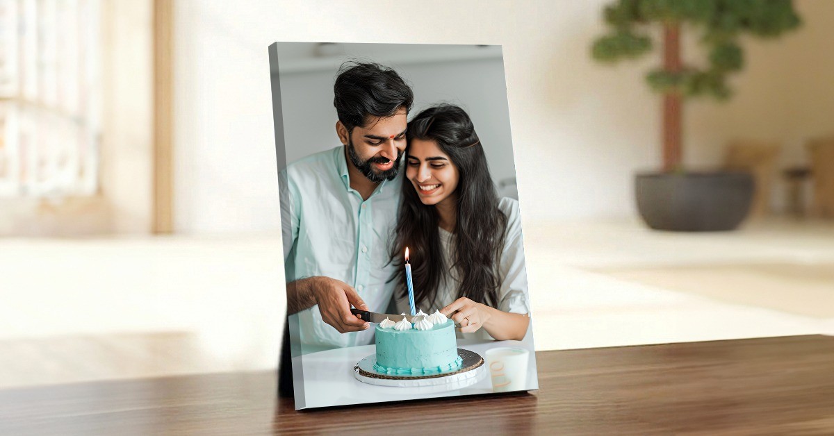 boyfriend ke liye desk table photo frame gift