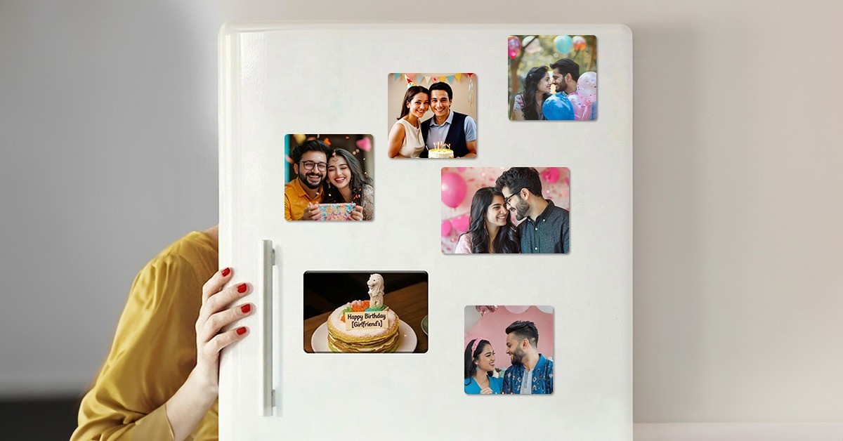 cute photo magnet gift idea for boyfriend